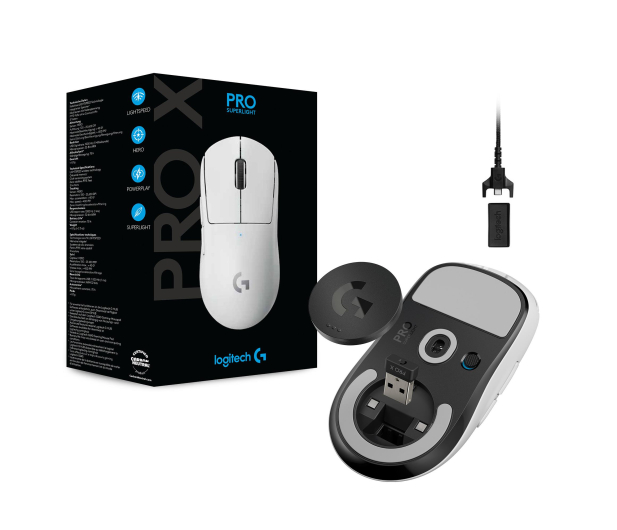 Logitech OUTLET - G PRO X Superlight biały - 1500657 - zdjęcie 15